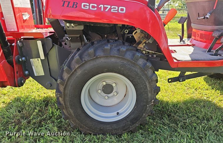 image for item IO9982 2018 Massey Ferguson TLB GC1720 MFWD tractor