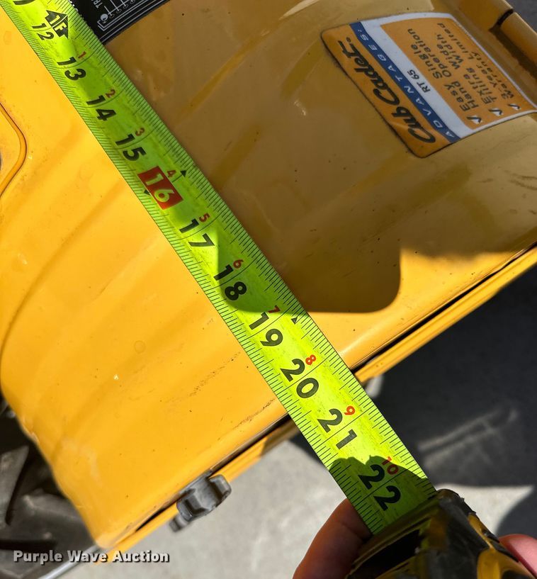 image for item LR9375 Cub Cadet  RT65 rear tine tiller