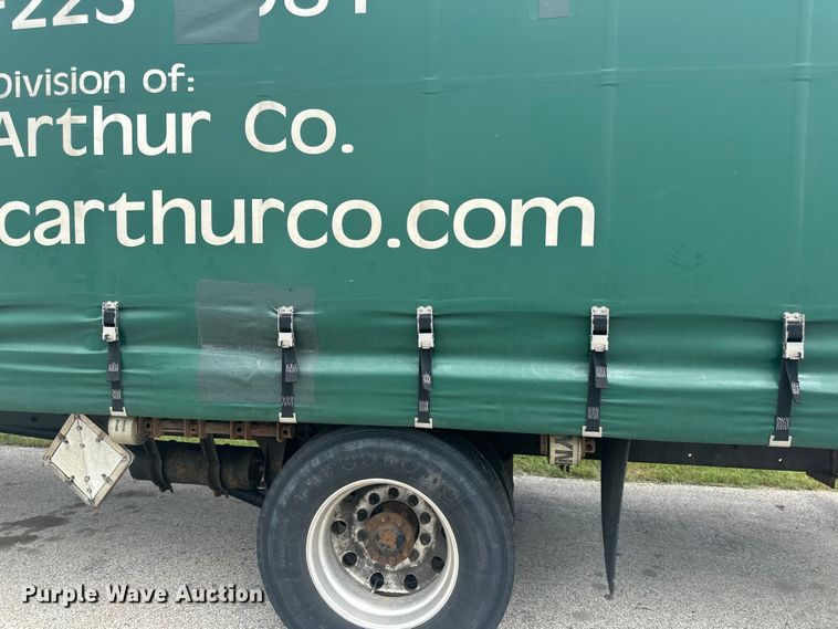 image for item LR9396 2018 Freightliner Business Class M2 side curtain box truck