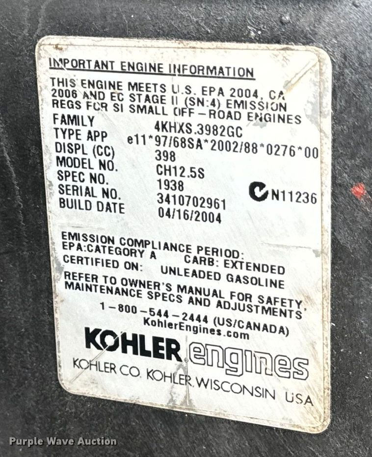 image for item MU9813 Champion  HGR6-3 air compressor