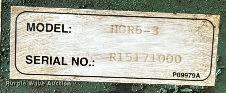 image for item MU9813 Champion  HGR6-3 air compressor