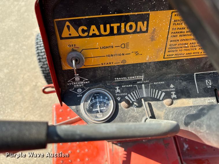 image for item MU9824 Case 446 lawn tractor