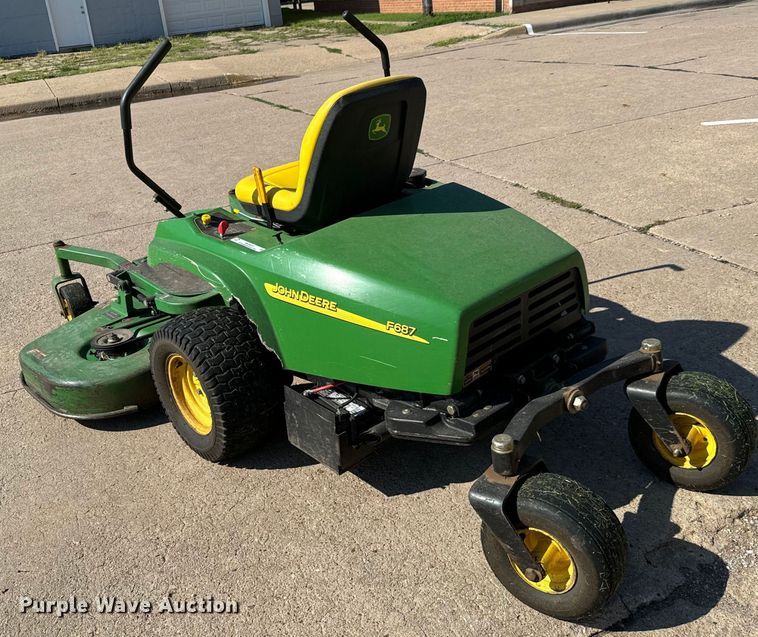 image for item MU9825 John Deere  F687 ZTrak ZTR lawn mower