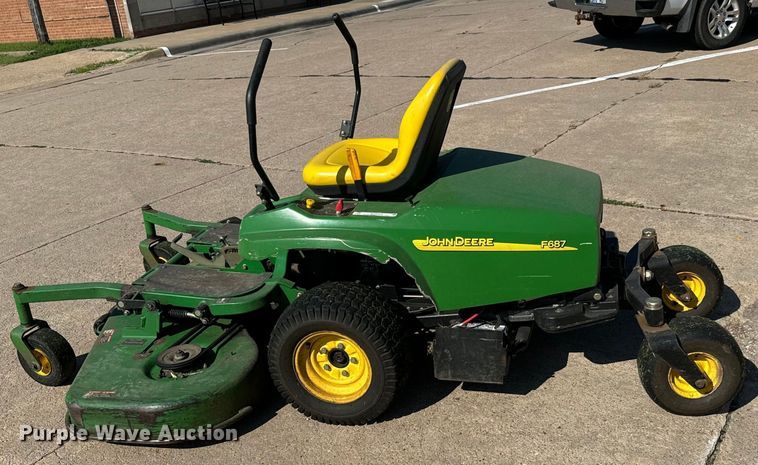 image for item MU9825 John Deere  F687 ZTrak ZTR lawn mower