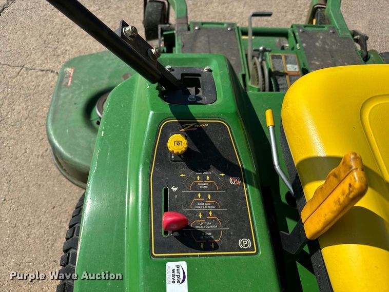 image for item MU9825 John Deere  F687 ZTrak ZTR lawn mower