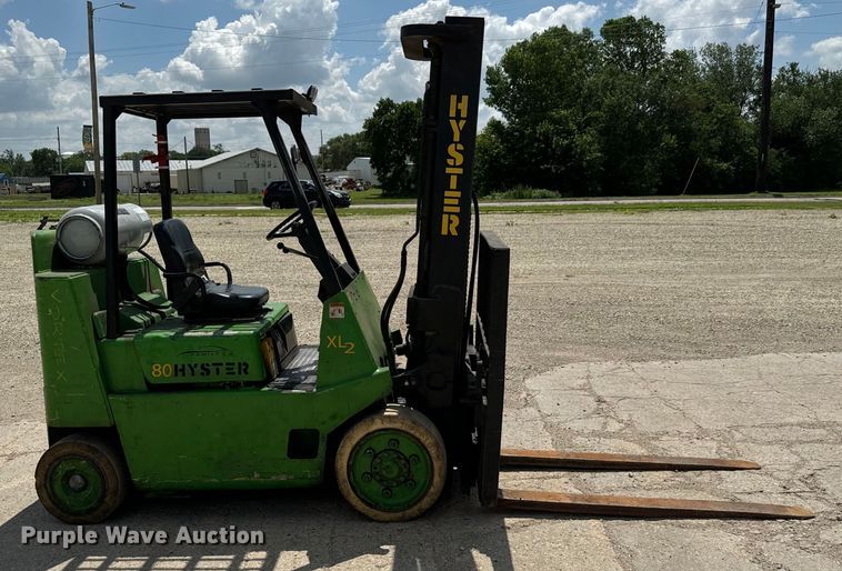 image for item MU9834 Hyster S80XL2BC forklift