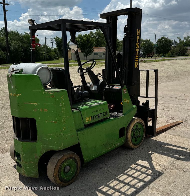 image for item MU9834 Hyster S80XL2BC forklift