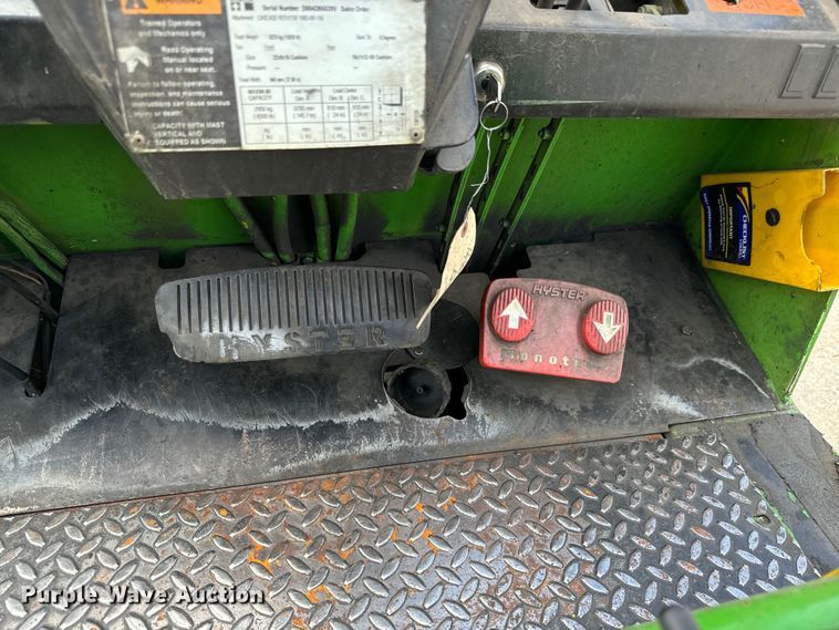 image for item MU9834 Hyster S80XL2BC forklift