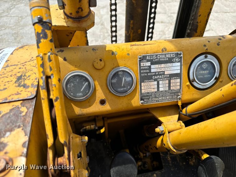 image for item MU9835 Allis-Chalmers  FT 20-24 forklift