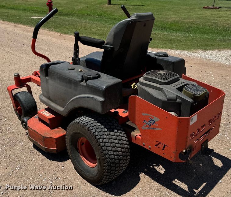 image for item MU9869 Bad Boy ZT 5027 Pro Series ZTR lawn mower