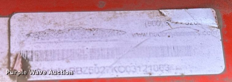 image for item MU9869 Bad Boy ZT 5027 Pro Series ZTR lawn mower