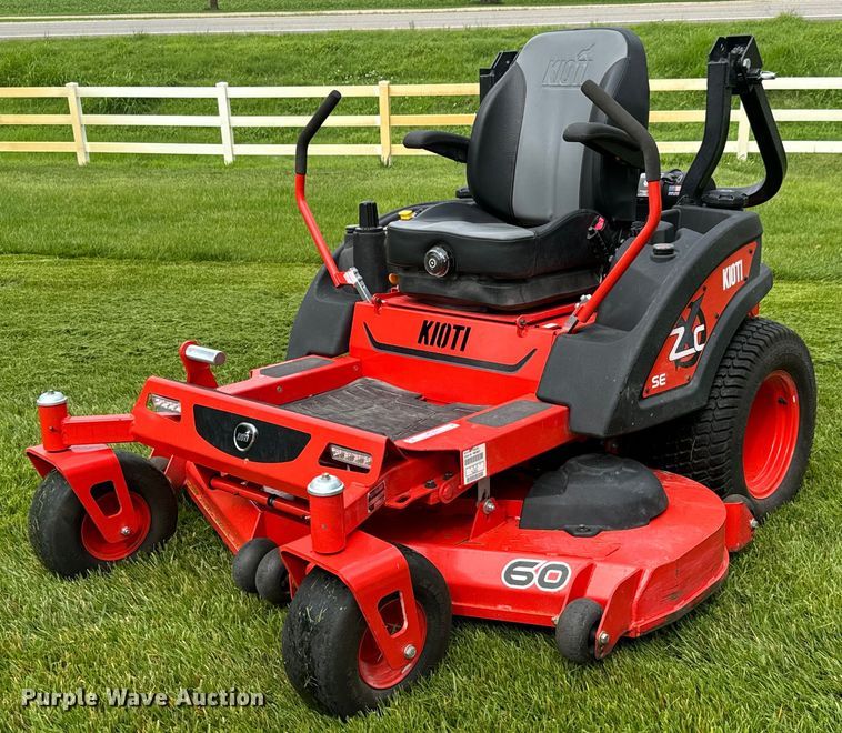 image for item MU9949 Kioti ZXC SE ZTR lawn mower