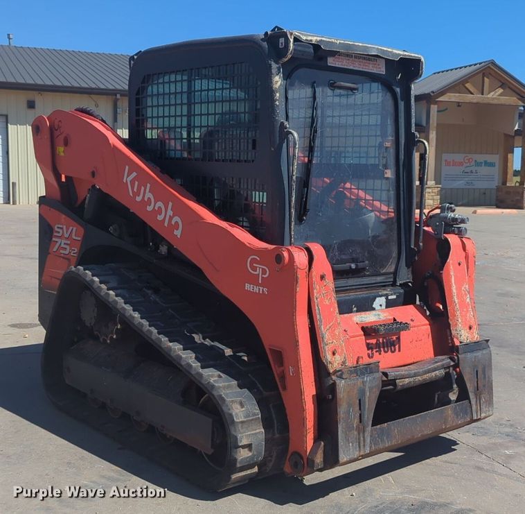 image for item NG9935 2020 Kubota SVL75-2 tracked skid steer loader
