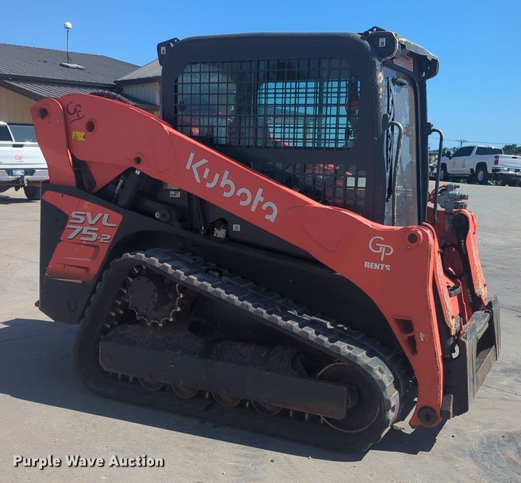 image for item NG9935 2020 Kubota SVL75-2 tracked skid steer loader