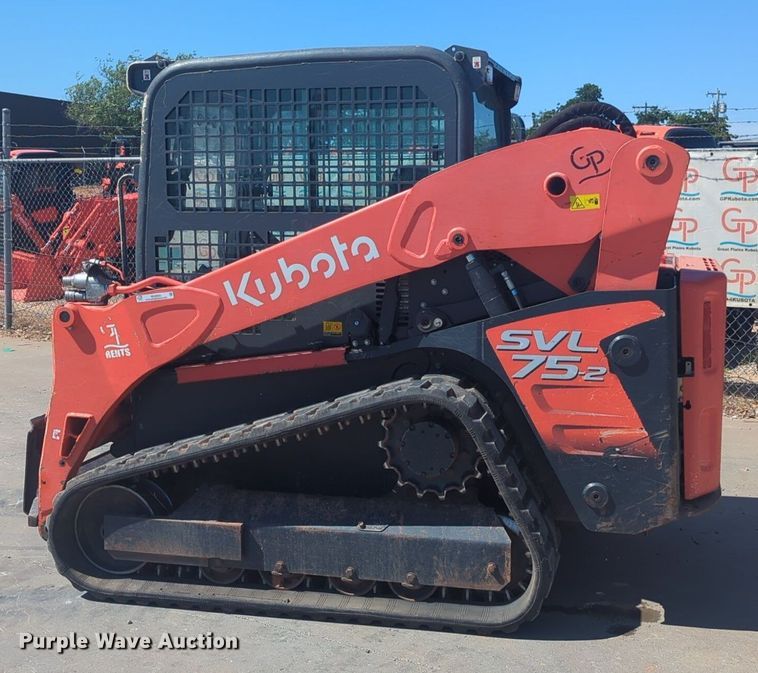 image for item NG9935 2020 Kubota SVL75-2 tracked skid steer loader