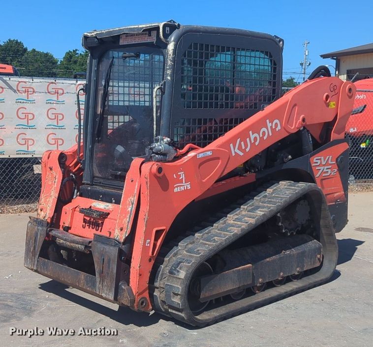 image for item NG9935 2020 Kubota SVL75-2 tracked skid steer loader