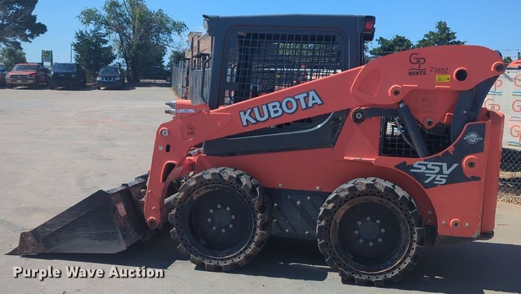 image for item NG9937 2019 Kubota SSV75 skid steer loader