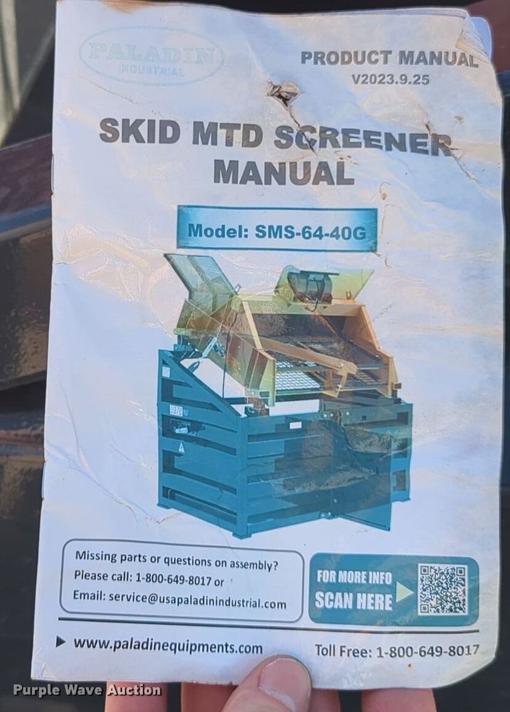 image for item NG9947 2024 Paladin SMS-64-40G screen