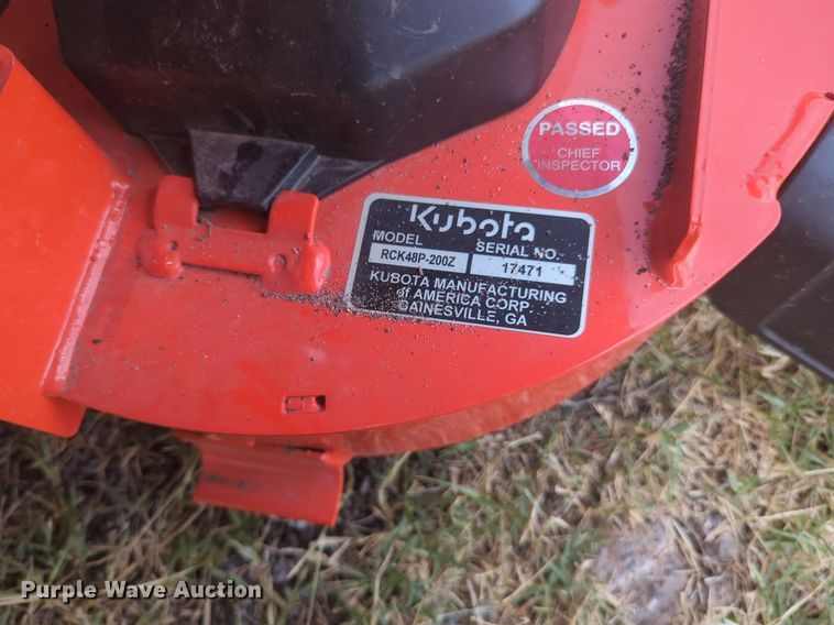 image for item NG9967 2024 Kubota Z242KW ZTR lawn mower