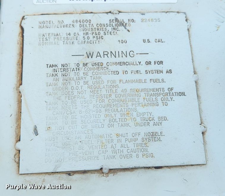 image for item NG9969 (2) fuel tanks 