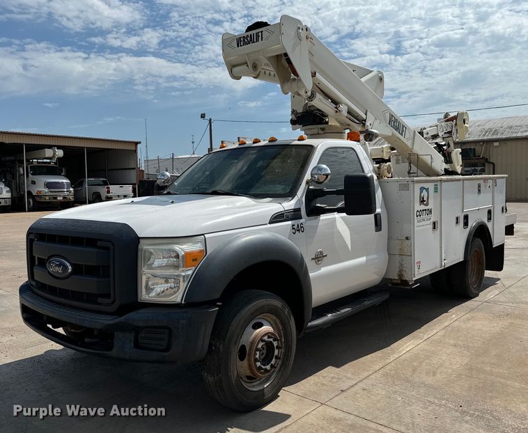 image for item NQ9624 2015 Ford F550 Super Duty bucket truck
