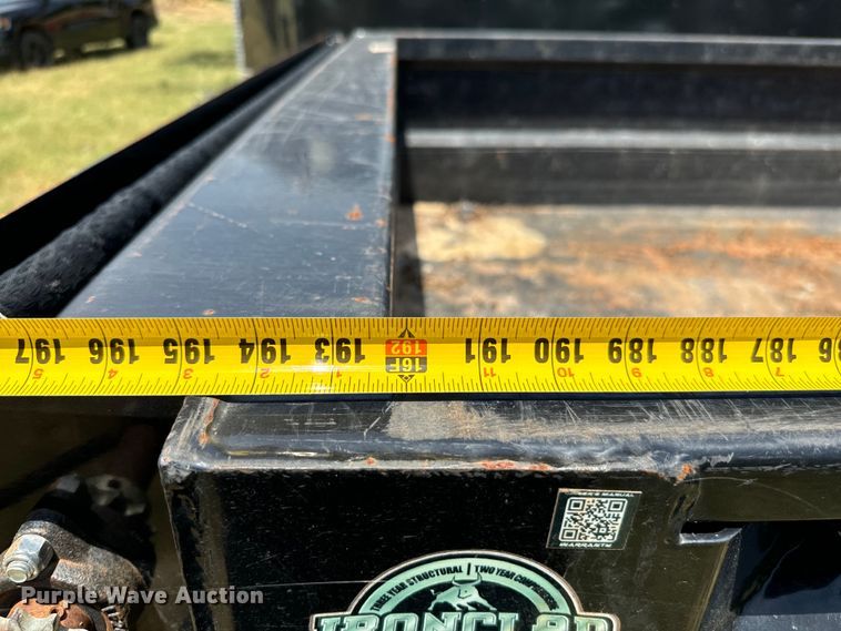 image for item NQ9638 2021 Norstar dump trailer