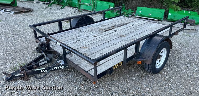 image for item OF9701 2008 Doolittle  8210 tilt deck utility trailer