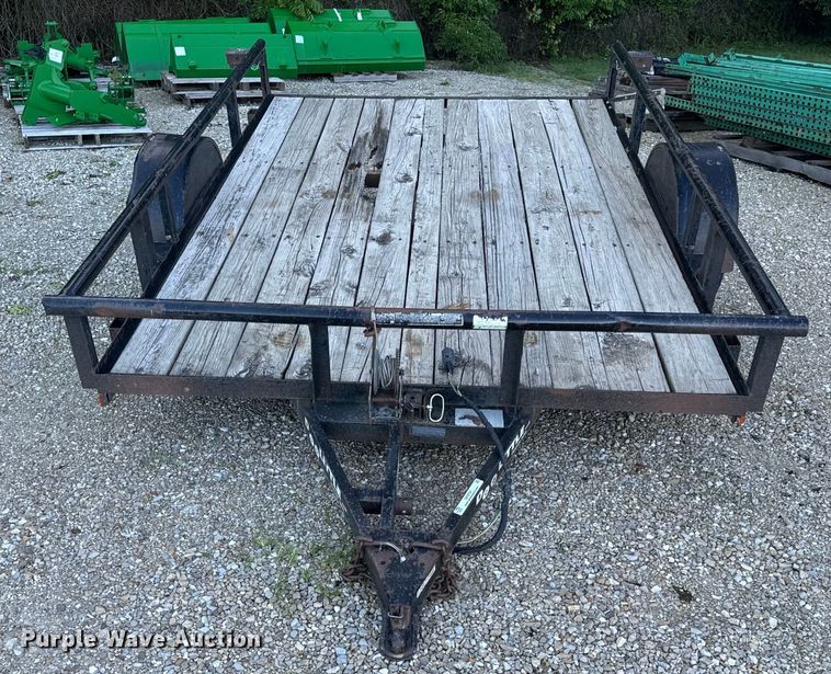 image for item OF9701 2008 Doolittle  8210 tilt deck utility trailer