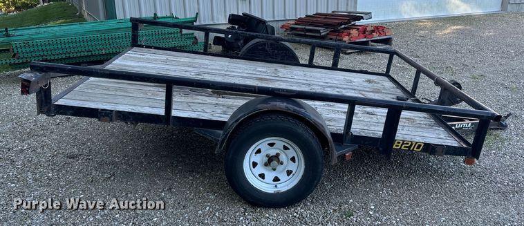 image for item OF9701 2008 Doolittle  8210 tilt deck utility trailer