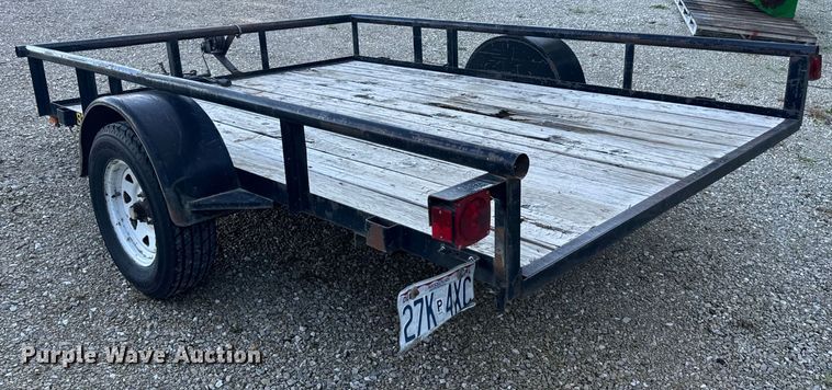 image for item OF9701 2008 Doolittle  8210 tilt deck utility trailer