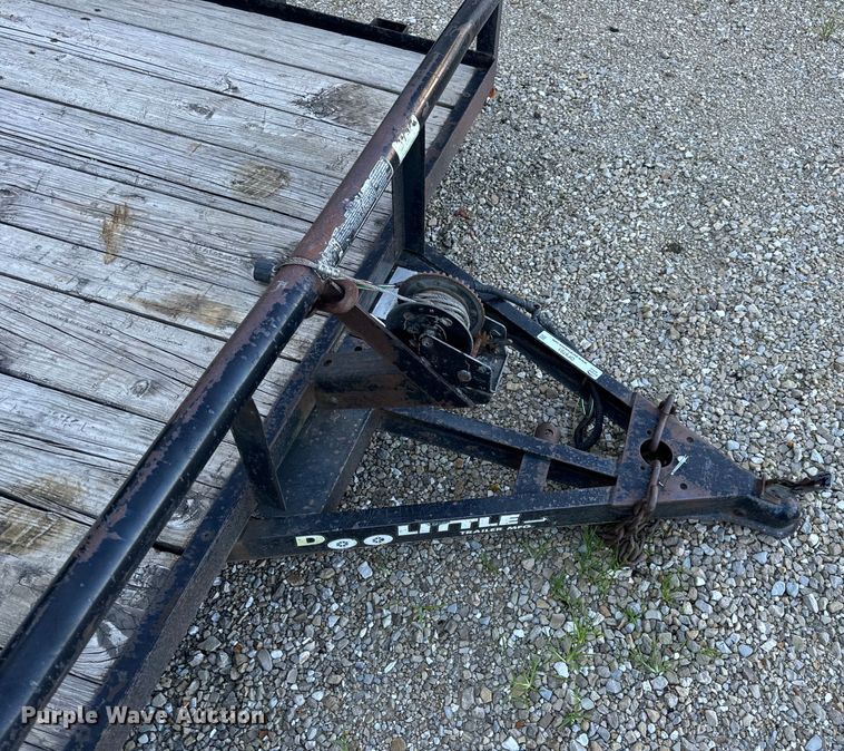 image for item OF9701 2008 Doolittle  8210 tilt deck utility trailer