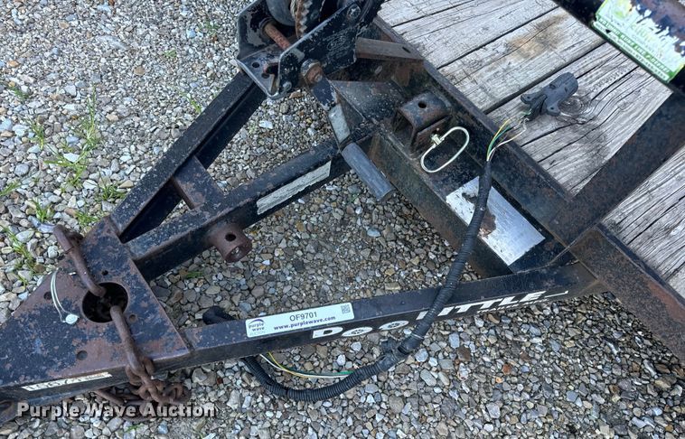 image for item OF9701 2008 Doolittle  8210 tilt deck utility trailer