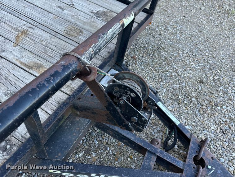 image for item OF9701 2008 Doolittle  8210 tilt deck utility trailer