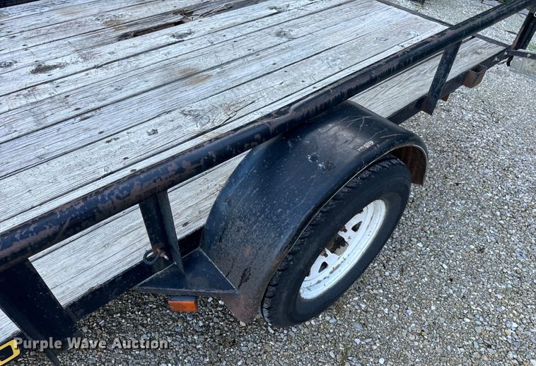 image for item OF9701 2008 Doolittle  8210 tilt deck utility trailer