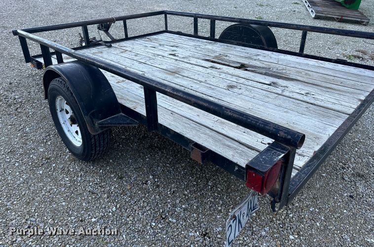 image for item OF9701 2008 Doolittle  8210 tilt deck utility trailer