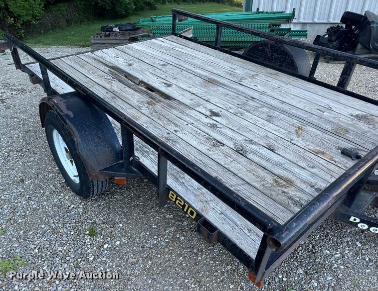 image for item OF9701 2008 Doolittle  8210 tilt deck utility trailer