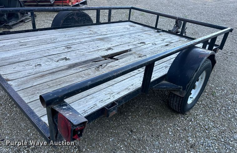 image for item OF9701 2008 Doolittle  8210 tilt deck utility trailer