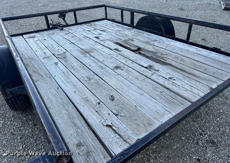 image for item OF9701 2008 Doolittle  8210 tilt deck utility trailer