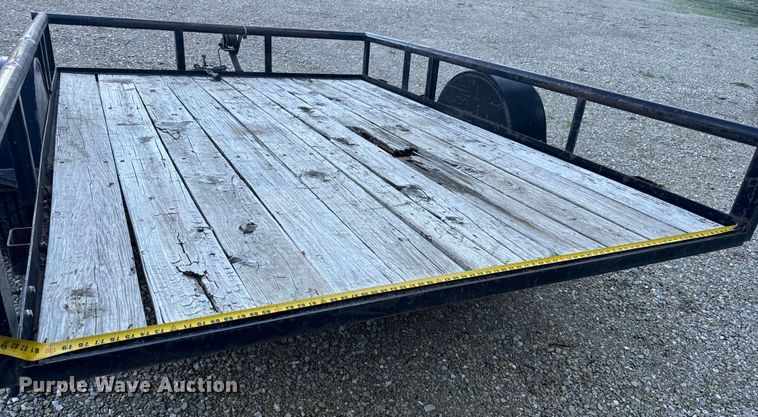 image for item OF9701 2008 Doolittle  8210 tilt deck utility trailer