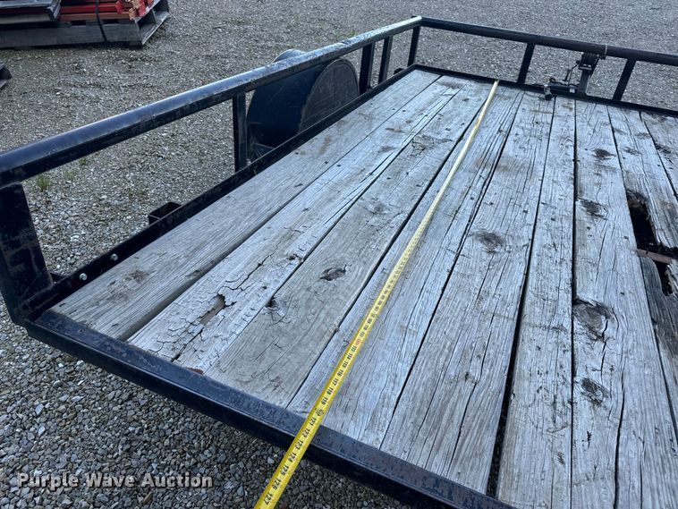 image for item OF9701 2008 Doolittle  8210 tilt deck utility trailer