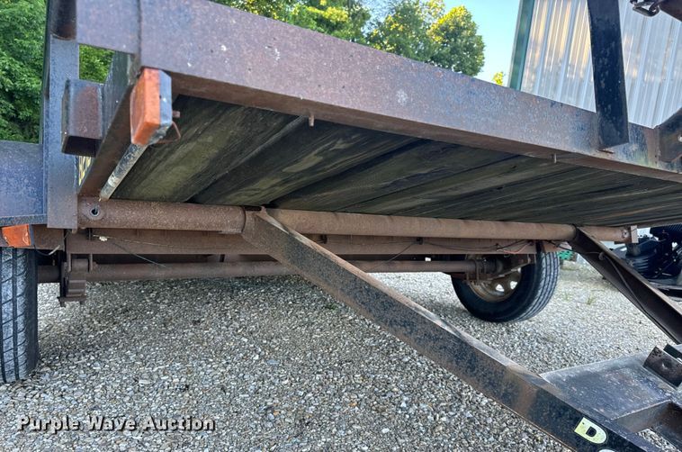 image for item OF9701 2008 Doolittle  8210 tilt deck utility trailer