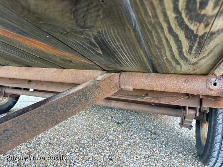 image for item OF9701 2008 Doolittle  8210 tilt deck utility trailer