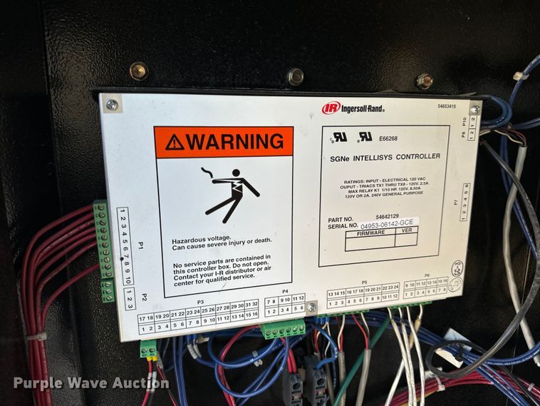 image for item OF9707 Ingersoll-Rand Nirvana air compressor