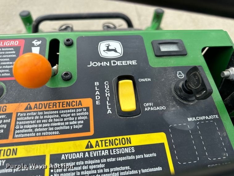 image for item OF9711 2022 John Deere 652R ZTR lawn mower