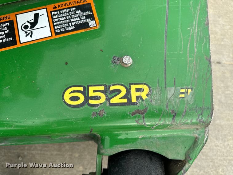 image for item OF9711 2022 John Deere 652R ZTR lawn mower