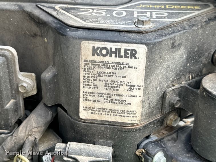 image for item OF9712 2022 John Deere 652R ZTR lawn mower