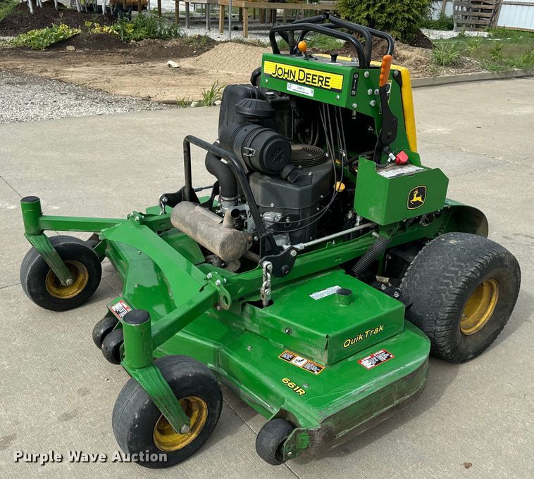 image for item OF9713 2022 John Deere 661R ZTR lawn mower