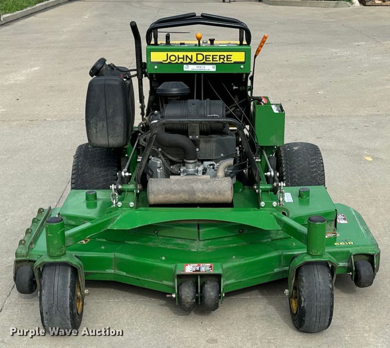 image for item OF9713 2022 John Deere 661R ZTR lawn mower