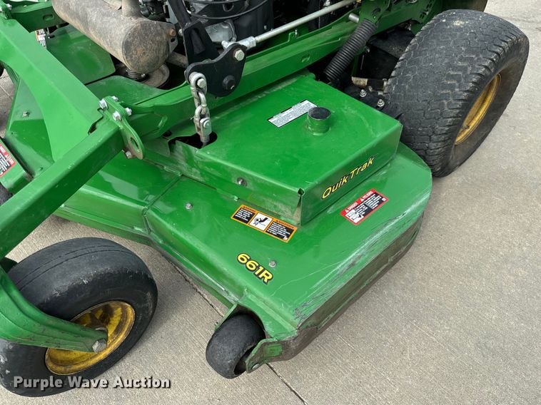 image for item OF9713 2022 John Deere 661R ZTR lawn mower
