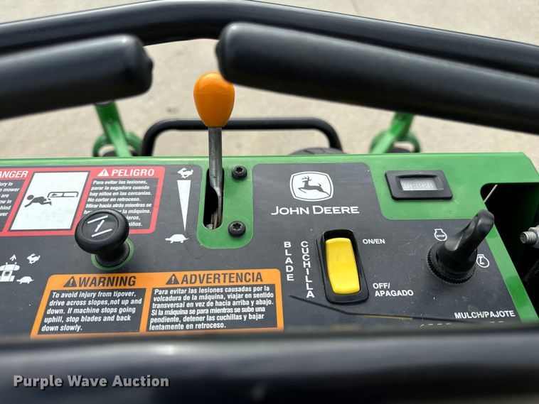 image for item OF9713 2022 John Deere 661R ZTR lawn mower